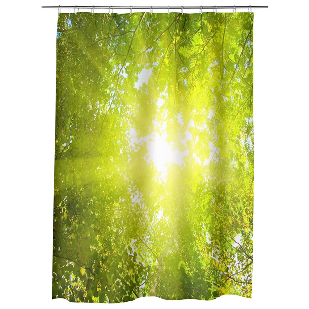 Perdea Dus, Cada, pentru Baie, Heartwork, Raze de soare, Model Multicolor, Decoratiuni Baie, 150 x 200 cm