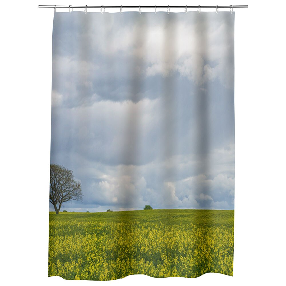 Perdea Dus, Cada, pentru Baie, Heartwork, Inorat, Model Multicolor, Decoratiuni Baie, 150 x 200 cm