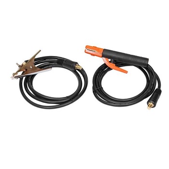 Set Cabluri pentru Aparatele de Sudura ( cleste masa 2 m +electrod 3 m ) 12 mm Set Cabluri pentru Aparatele de Sudura ( cleste masa 2 m +electrod 3 m ) 12 mm