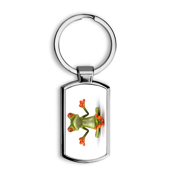 Meditáció mintás fém kulcstartó