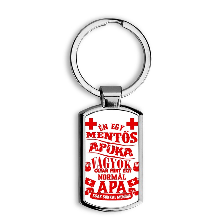 Márvány mintás fém kulcstartó 1