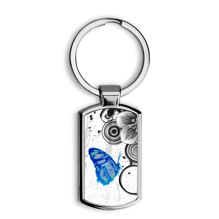 Pillangó mintás fém kulcstartó 4