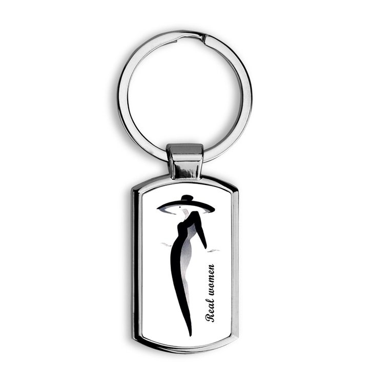 Rendőr apuka mintás fém kulcstartó