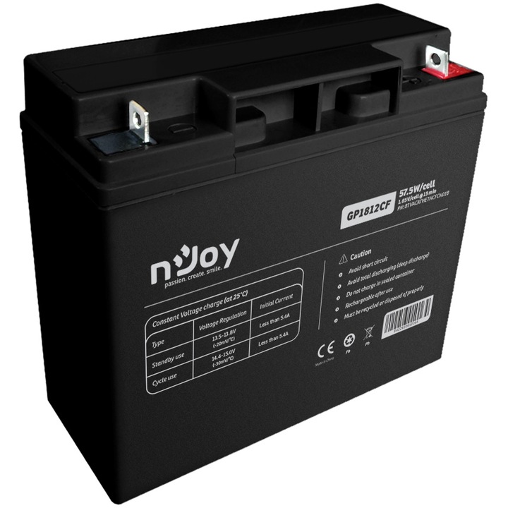 Baterie UPS nJoy GP1812CF 18Ah 12V