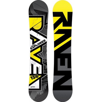 Placa Snowboard Raven Explorer,Multicolor,Lungime 154 W cm Placa Snowboard Raven Explorer,Multicolor,Lungime 154 W cm