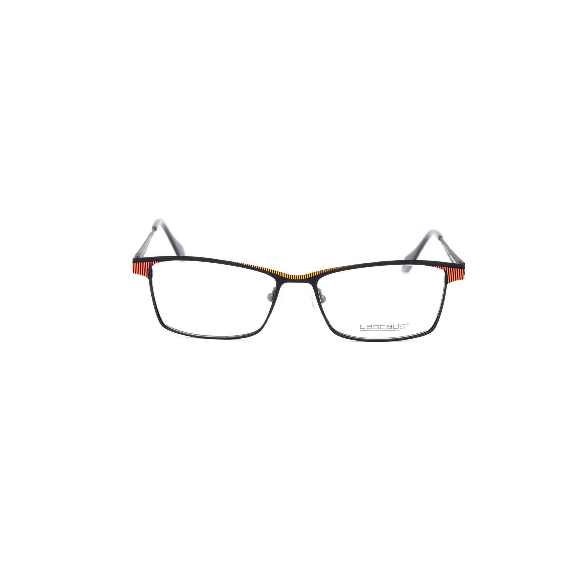 Rame ochelari de vedere, Cascada, Dama, 508R, 54mm, Negru/Orange
