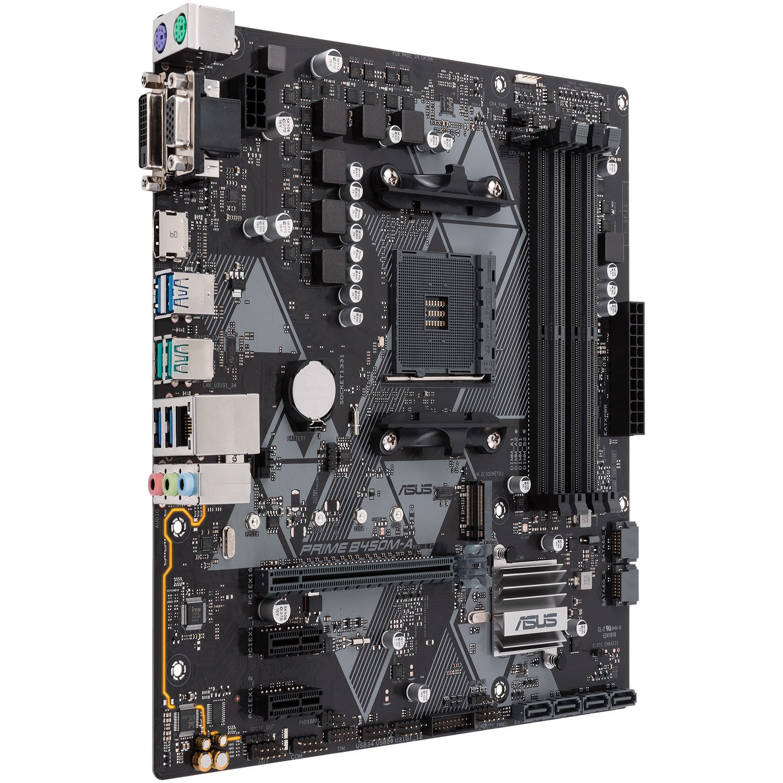 Placa de baza Asus PRIME B450M-A/CSM, Socket AM4 - eMAG.ro