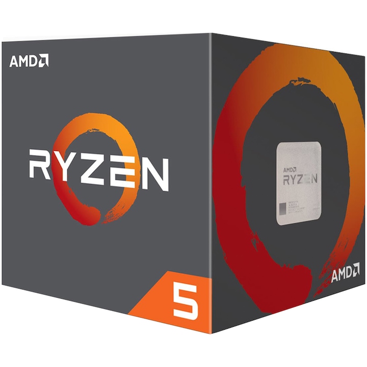 AMD Ryzen™ 5 1600 processzor, 3.6GHz, 19MB, Wraith Stealth Cooler