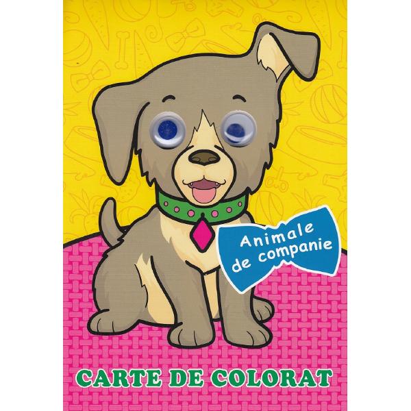 Animale de companie. Carte de colorat