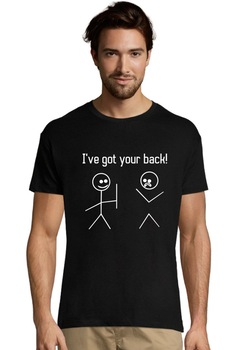 tricou barbat  personalizat quotive got your backquot negru imagen 9_0_
0