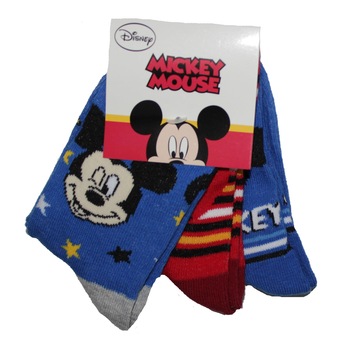 Set 3 sosete, Mickey si Donald 27-30 Set 3 sosete, Mickey si Donald 27-30