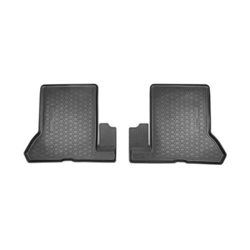 Set covorase auto cauciuc VagAuto pentru Dacia Dokker (2012) (spate) - 2 bucati, negru