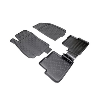 Set covorase auto cauciuc VagAuto pentru Chevrolet Aveo (2011) - 5 bucati, negru Set covorase auto cauciuc VagAuto pentru Chevrolet Aveo (2011) - 5 bucati, negru