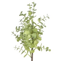 Ramura decorativa,Zola, cu flori albe, 40 cm
