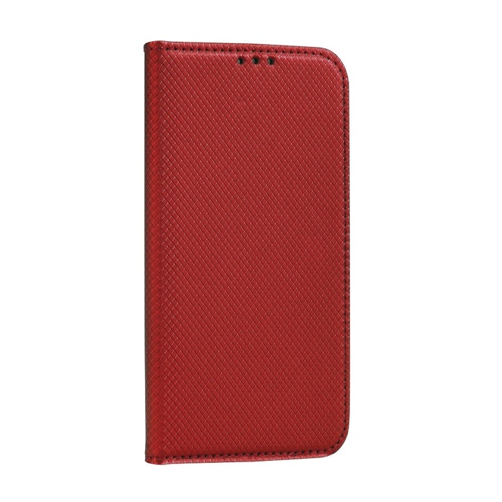 Предпазен калъф Smart Case Book за Huawei P8 Lite (2017)/P9 Lite (2017), Червен/Сив