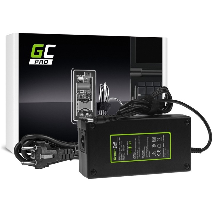 Зарядно устройство за лаптоп Green Cell PRO Charger AC Adapter for Asus G550, G551 G73 N751, MSI GE60, GE62, GE70, GP60, GP70, GS70, PE60, PE70 19.5V 7.7A 150W