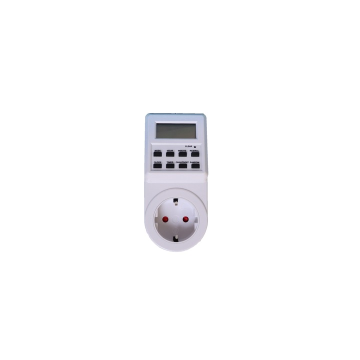 Priza programabila digitala, 3500W, 16A