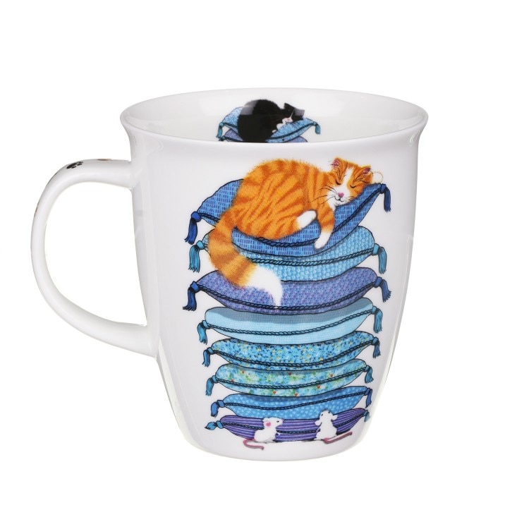 Cana - Sleepy Cats Blue Nevis , Portelan, 480 ml