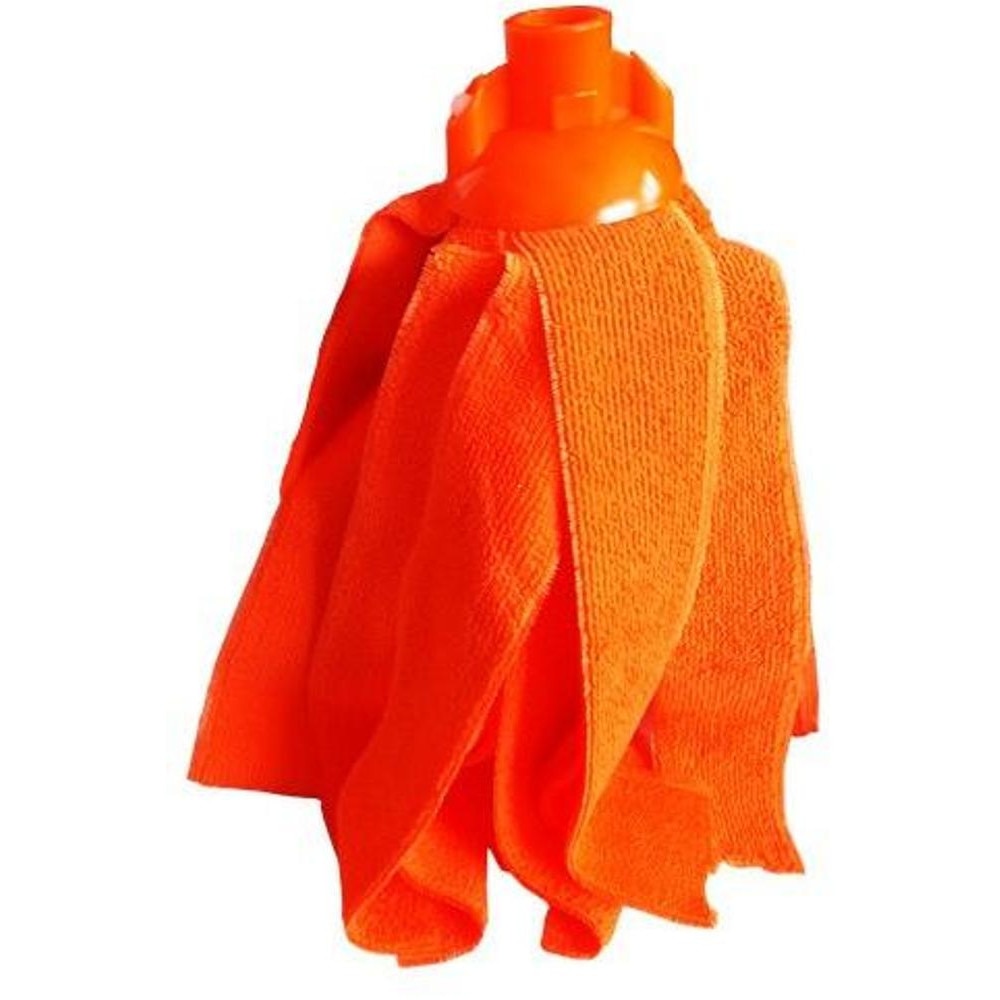 Rezerva mop microfibra, culoare portocaliu