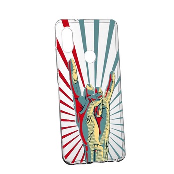 Husa de protectie Rock Music, pentru Xiaomi Redmi Note 5 Pro / Note 5 Dual Camera, rezistenta la uzura, anti-alunecare, din silicon Premium, 530 Husa de protectie Rock Music, pentru Xiaomi Redmi Note 5 Pro / Note 5 Dual Camera, rezistenta la uzura, anti-alunecare, din silicon Premium, 530