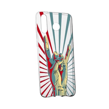 Husa de protectie Rock Music, pentru Samsung Galaxy M30 / Galaxy A40S, rezistenta la uzura, anti-alunecare, din silicon Premium, 530 Husa de protectie Rock Music, pentru Samsung Galaxy M30 / Galaxy A40S, rezistenta la uzura, anti-alunecare, din silicon Premium, 530