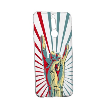 Husa de protectie Rock Music, pentru LG K40 / K12 Plus, rezistenta la uzura, anti-alunecare, din silicon Premium, 530 Husa de protectie Rock Music, pentru LG K40 / K12 Plus, rezistenta la uzura, anti-alunecare, din silicon Premium, 530