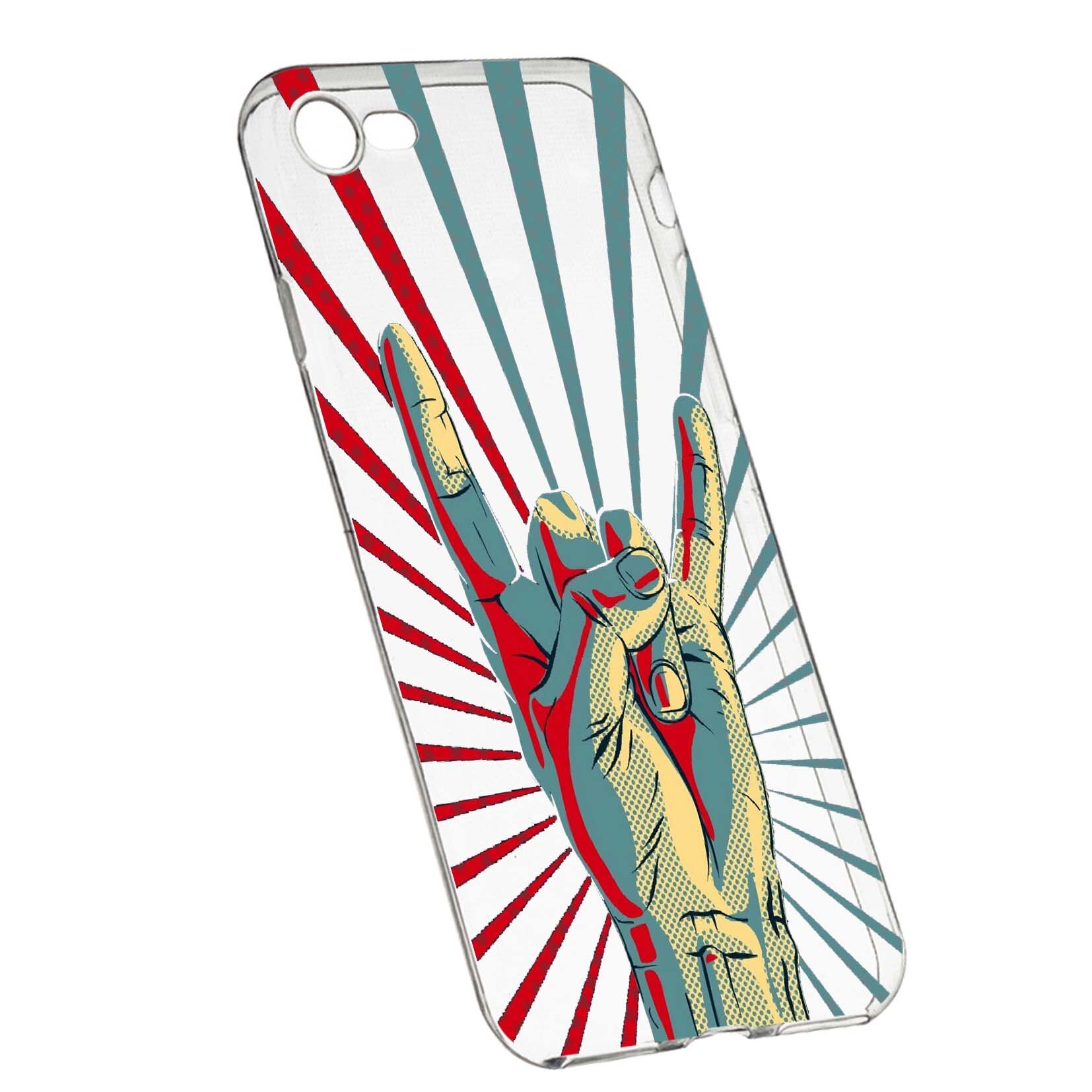 Husa de protectie Rock Music, pentru HTC Desire 12, rezistenta la uzura, anti-alunecare, din silicon Premium, 530