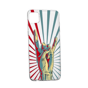 Husa de protectie Rock Music, pentru Apple iPhone 11 Pro Max, rezistenta la uzura, anti-alunecare, din silicon Premium, 530 Husa de protectie Rock Music, pentru Apple iPhone 11 Pro Max, rezistenta la uzura, anti-alunecare, din silicon Premium, 530