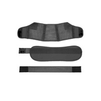 Centura elastica de sustinere sarcina, pentru gravide, reglabila, formata din 3 piese-NEGRU,M