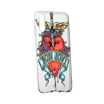 Husa de protectie Bon Jovi, pentru Xiaomi Mi 9 Lite, rezistenta la uzura, anti-alunecare, din silicon Premium, 533 Husa de protectie Bon Jovi, pentru Xiaomi Mi 9 Lite, rezistenta la uzura, anti-alunecare, din silicon Premium, 533