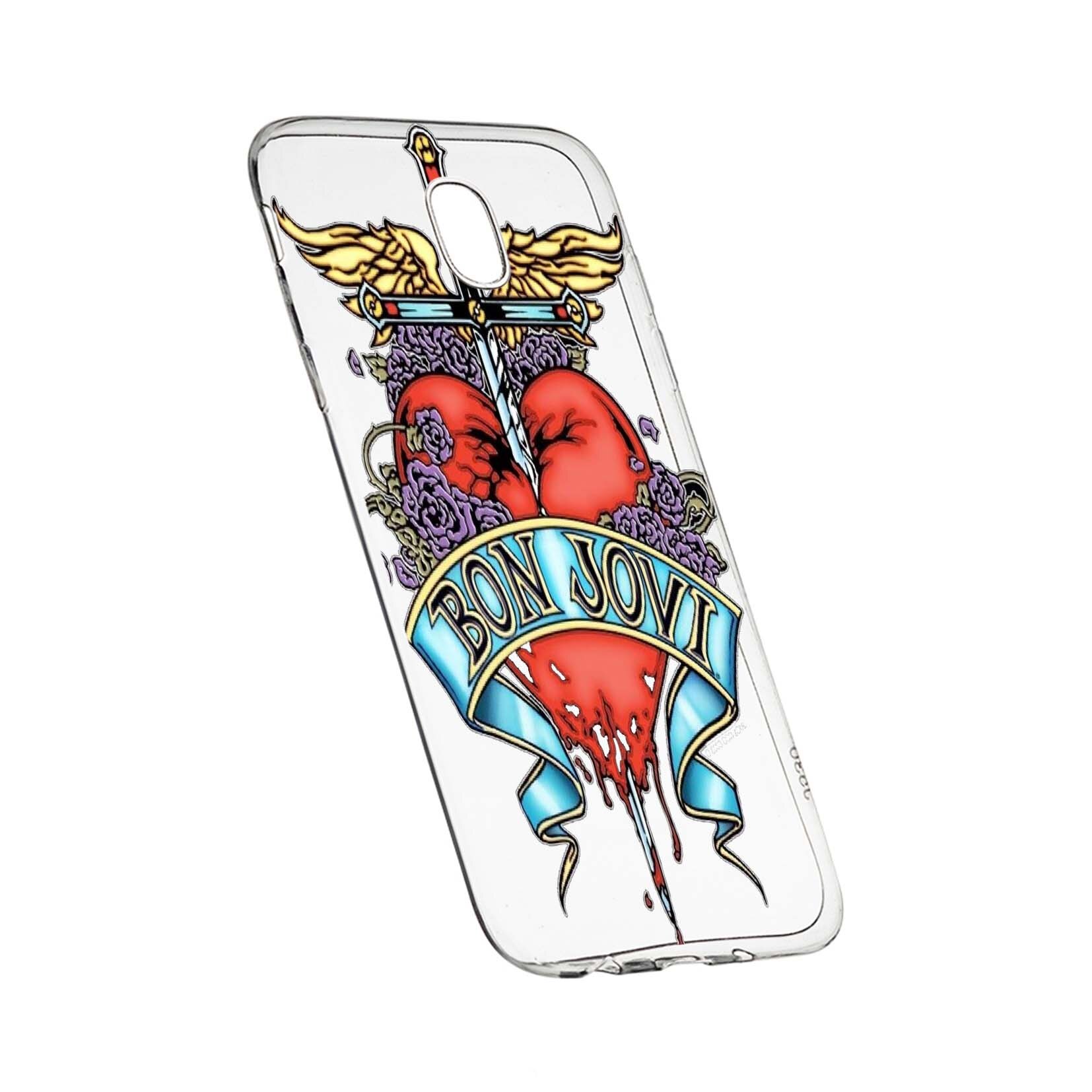 Husa de protectie Bon Jovi, pentru LG K30 2019, rezistenta la uzura, anti-alunecare, din silicon Premium, 533