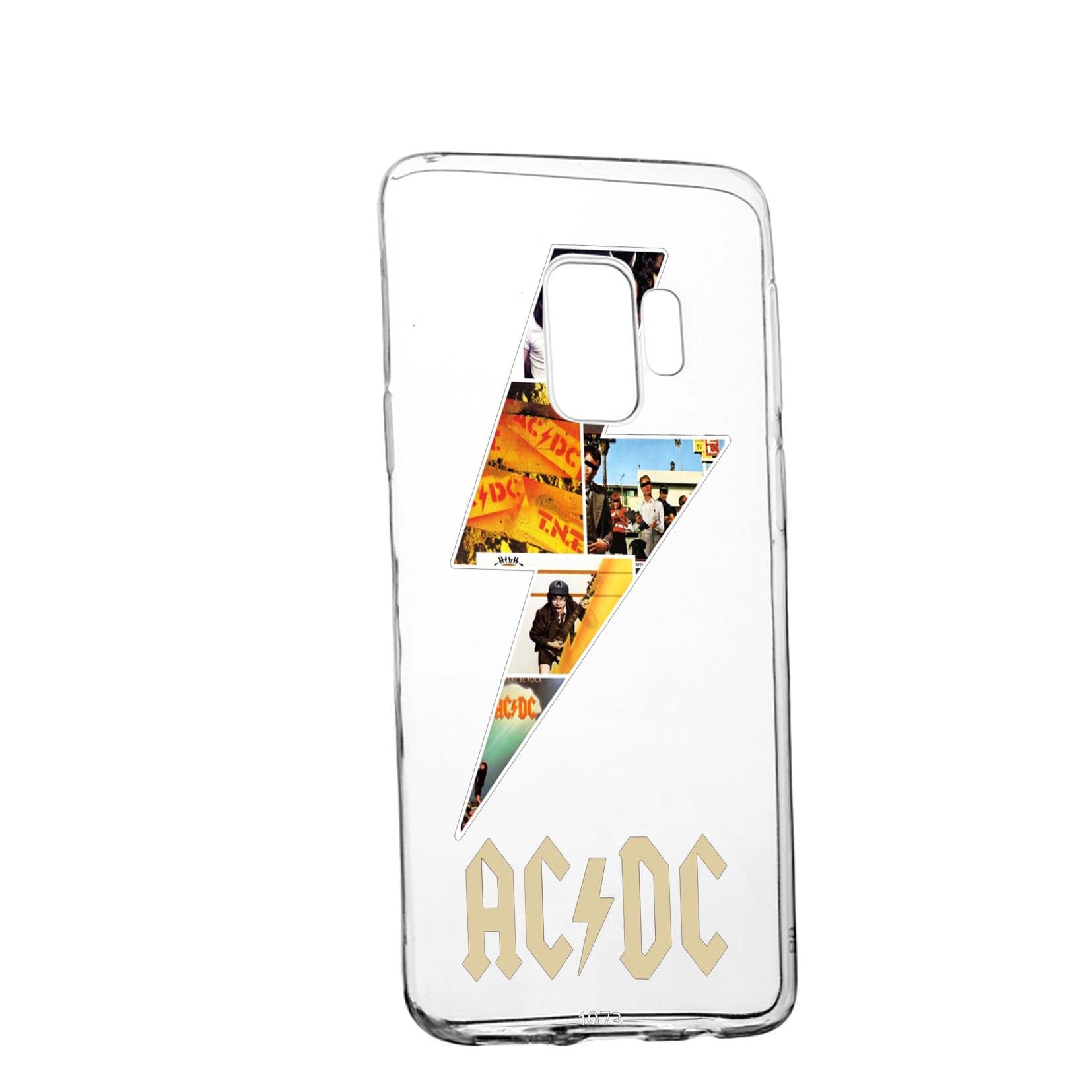 Husa de protectie AC/DC, pentru Samsung Galaxy S9, rezistenta la uzura, anti-alunecare, din silicon Premium, 534