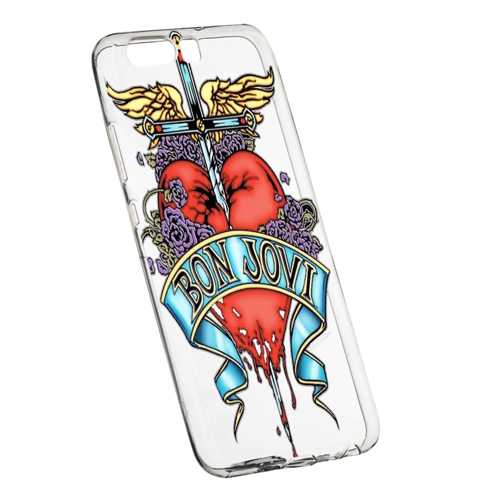 Husa de protectie Bon Jovi, pentru Sony XZ Premium, rezistenta la uzura, anti-alunecare, din silicon Premium, 533