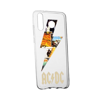 Husa de protectie AC/DC, pentru Samsung Galaxy A60, rezistenta la uzura, anti-alunecare, din silicon Premium, 534 Husa de protectie AC/DC, pentru Samsung Galaxy A60, rezistenta la uzura, anti-alunecare, din silicon Premium, 534