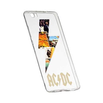 Husa de protectie AC/DC, pentru Sony XZ1, rezistenta la uzura, anti-alunecare, din silicon Premium, 534 Husa de protectie AC/DC, pentru Sony XZ1, rezistenta la uzura, anti-alunecare, din silicon Premium, 534