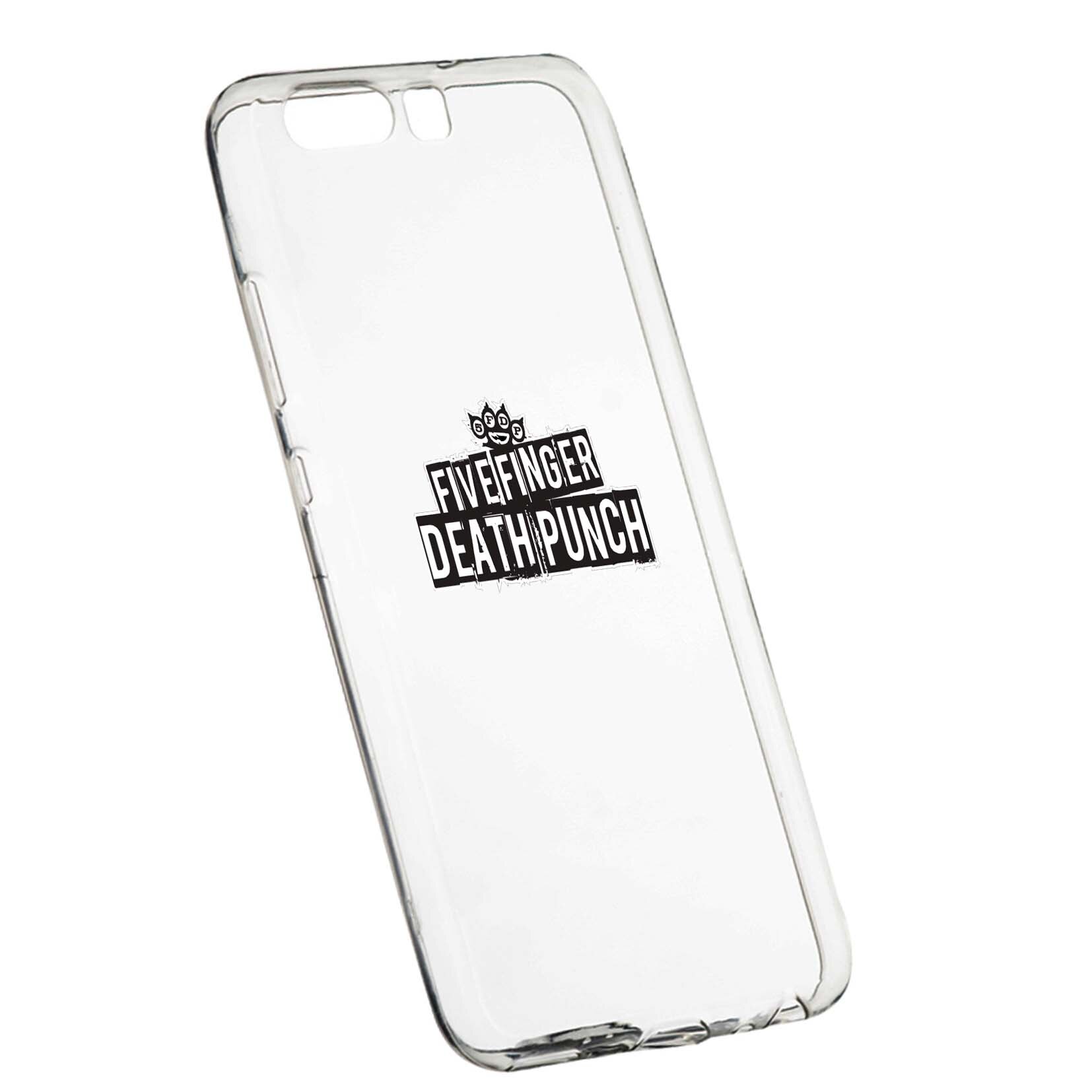 Husa de protectie Five FInger Death Punch, pentru Huawei Y6 2018, rezistenta la uzura, anti-alunecare, din silicon Premium, 536