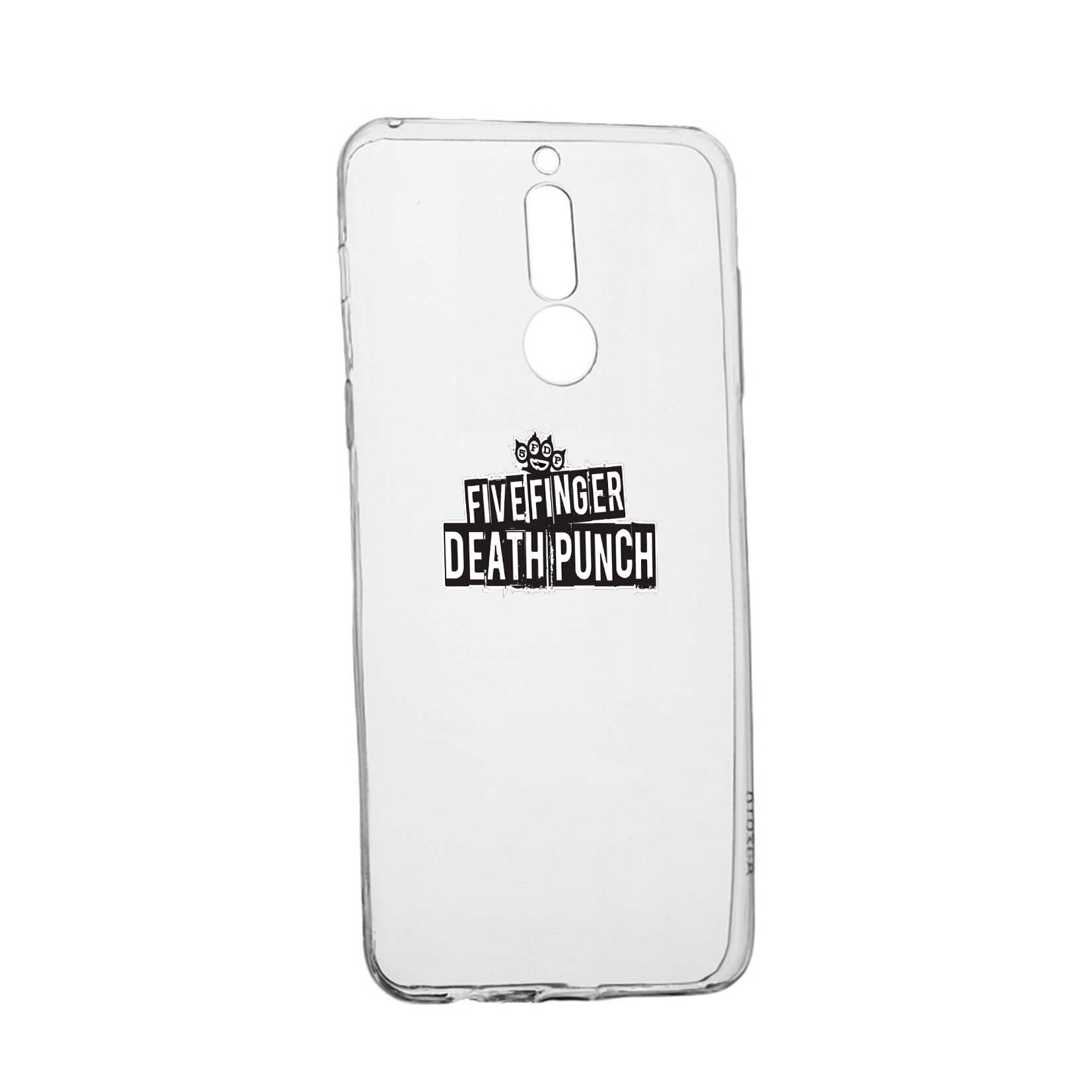 Husa de protectie Five FInger Death Punch, pentru Oppo RX17 Neo, rezistenta la uzura, anti-alunecare, din silicon Premium, 536