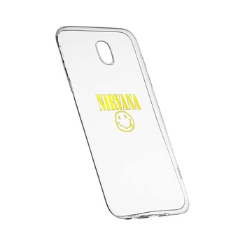 Husa de protectie Nirvana, pentru Samsung Galaxy J3 2017, rezistenta la uzura, anti-alunecare, din silicon Premium, 540 Husa de protectie Nirvana, pentru Samsung Galaxy J3 2017, rezistenta la uzura, anti-alunecare, din silicon Premium, 540