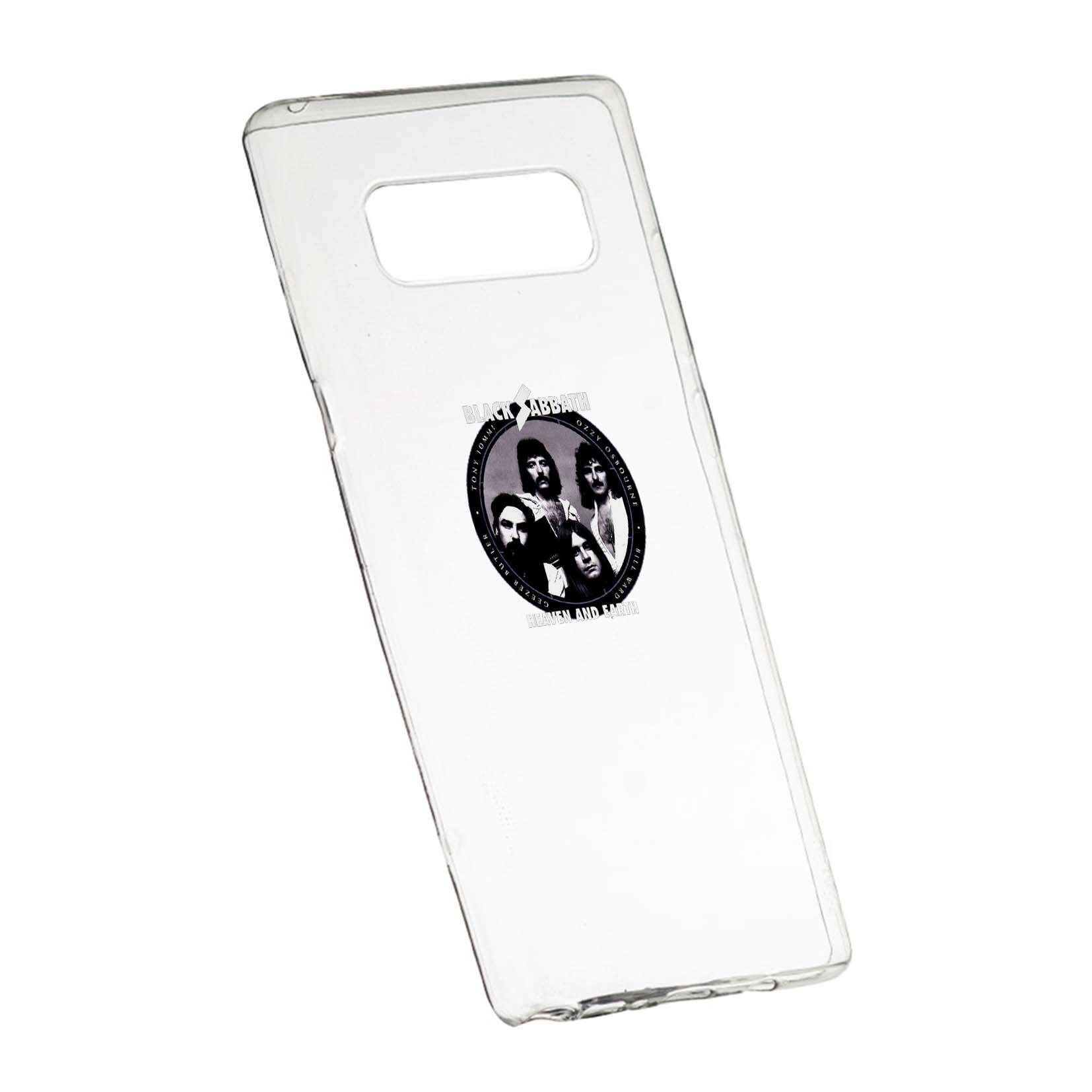 Husa de protectie Black Sabbath, pentru Samsung Galaxy Note 8, rezistenta la uzura, anti-alunecare, din silicon Premium, 537