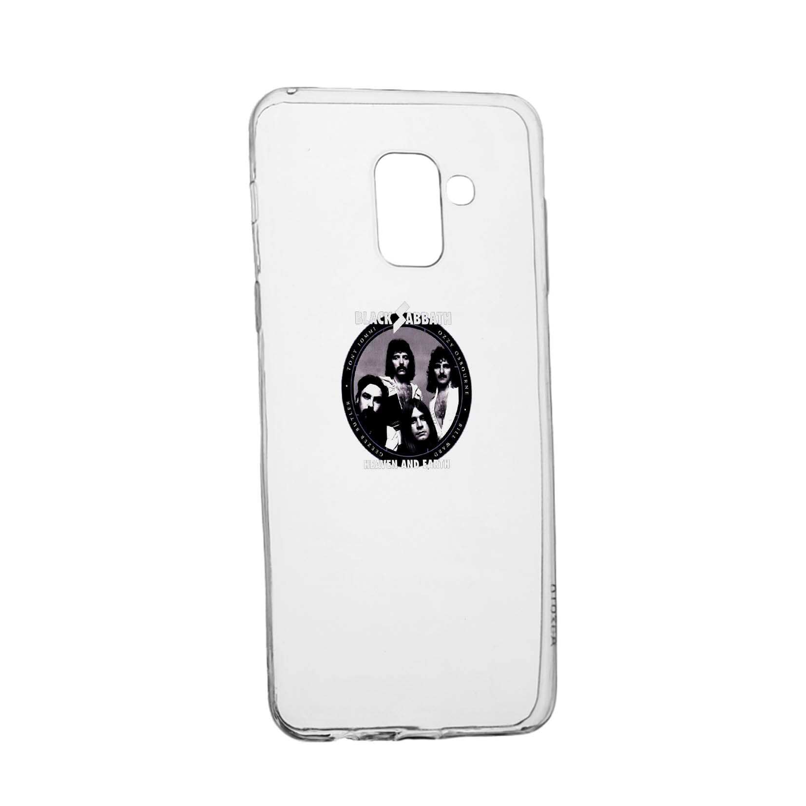 Husa de protectie Black Sabbath, pentru Samsung Galaxy A8 2018 Plus, rezistenta la uzura, anti-alunecare, din silicon Premium, 537