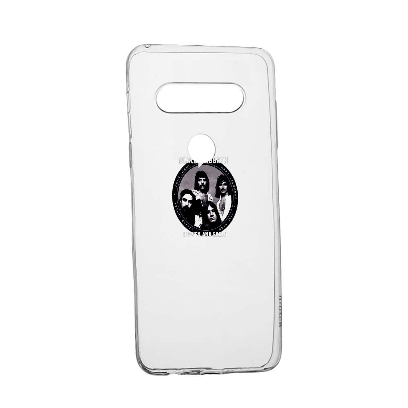 Husa de protectie Black Sabbath, pentru LG K50 / Q60, rezistenta la uzura, anti-alunecare, din silicon Premium, 537