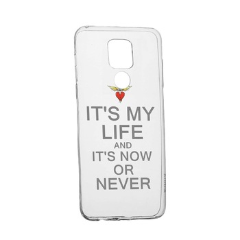 Husa de protectie It's My Life, pentru Huawei Mate 20, rezistenta la uzura, anti-alunecare, din silicon Premium, 539 Husa de protectie It's My Life, pentru Huawei Mate 20, rezistenta la uzura, anti-alunecare, din silicon Premium, 539