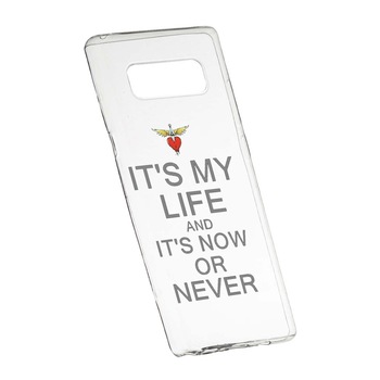 Husa de protectie It's My Life, pentru Samsung Galaxy Note 9, rezistenta la uzura, anti-alunecare, din silicon Premium, 539 Husa de protectie It's My Life, pentru Samsung Galaxy Note 9, rezistenta la uzura, anti-alunecare, din silicon Premium, 539