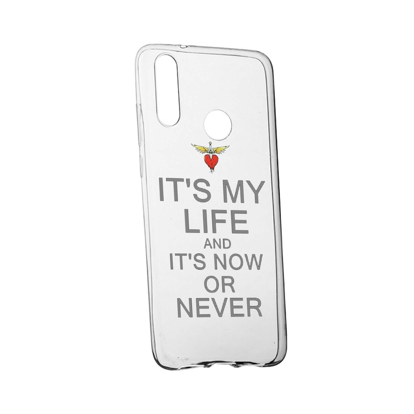 Husa de protectie It's My Life, pentru Xiaomi Mi A3 Lite, rezistenta la uzura, anti-alunecare, din silicon Premium, 539