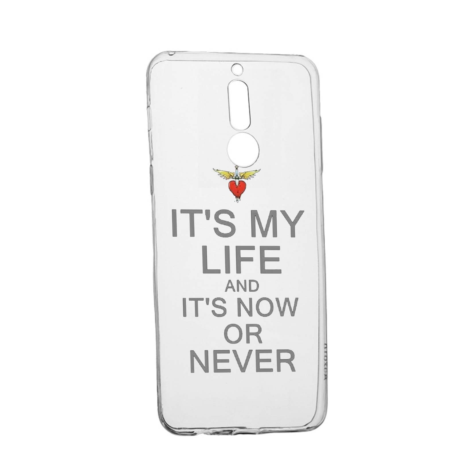 Husa de protectie It's My Life, pentru LG K40 / K12 Plus, rezistenta la uzura, anti-alunecare, din silicon Premium, 539