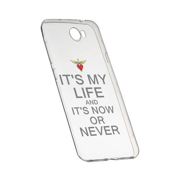 Husa de protectie It's My Life, pentru Huawei Y7 /Enjoy 7 Plus /Nova Lite Plus 2017, rezistenta la uzura, anti-alunecare, din silicon Premium, 539 Husa de protectie It's My Life, pentru Huawei Y7 /Enjoy 7 Plus /Nova Lite Plus 2017, rezistenta la uzura, anti-alunecare, din silicon Premium, 539