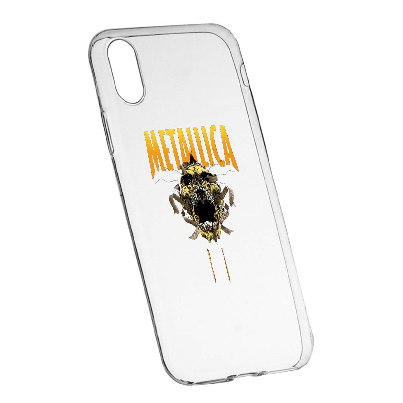 Husa de protectie Metallica, pentru Sony XA1 Plus, rezistenta la uzura, anti-alunecare, din silicon Premium, 542