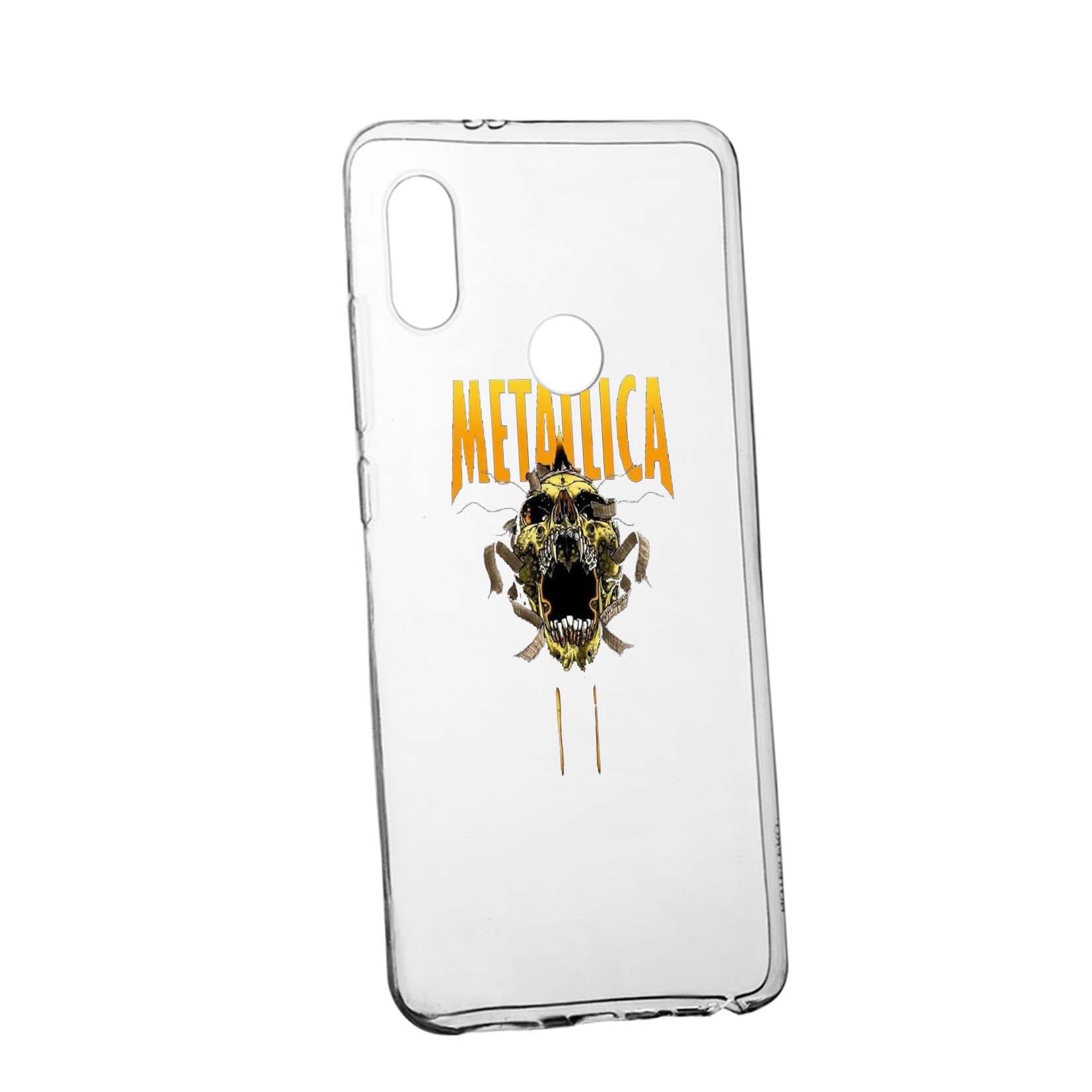 Husa de protectie Metallica, pentru Huawei P20 Lite, rezistenta la uzura, anti-alunecare, din silicon Premium, 542