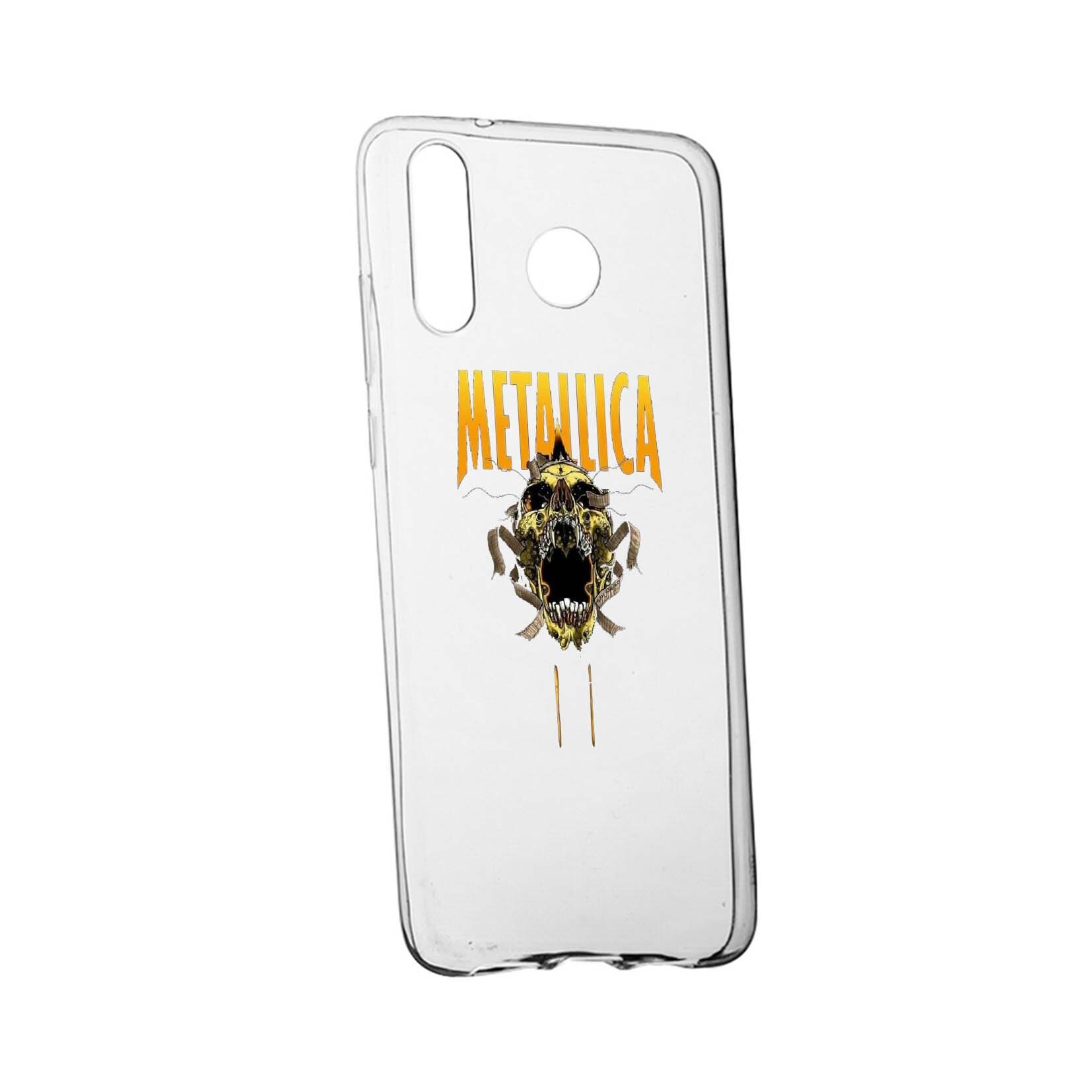 Husa de protectie Metallica, pentru Samsung Galaxy A20, rezistenta la uzura, anti-alunecare, din silicon Premium, 542
