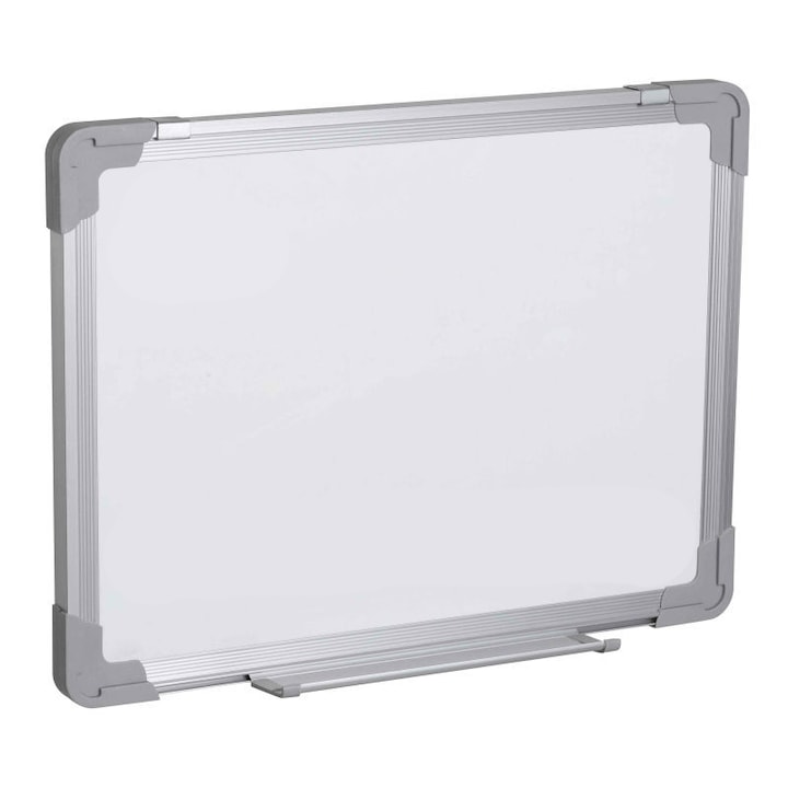 Whiteboard magnetic cu rama aluminiu 45*60 cm EVOffice
